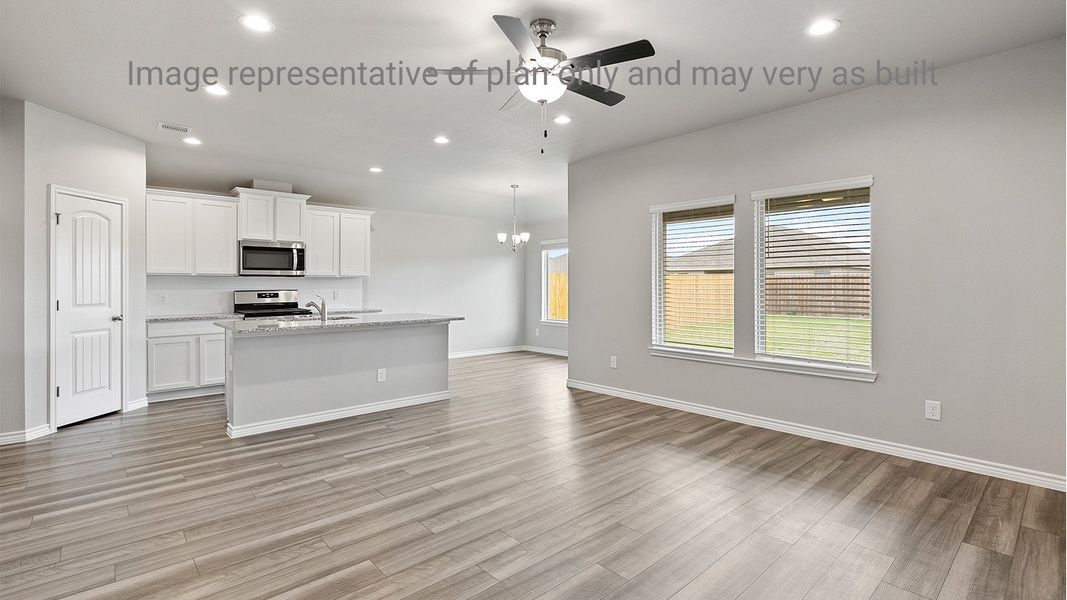 Spacious, unfurnished interior of a new home in London Towne, Corpus Christi (Image 13).