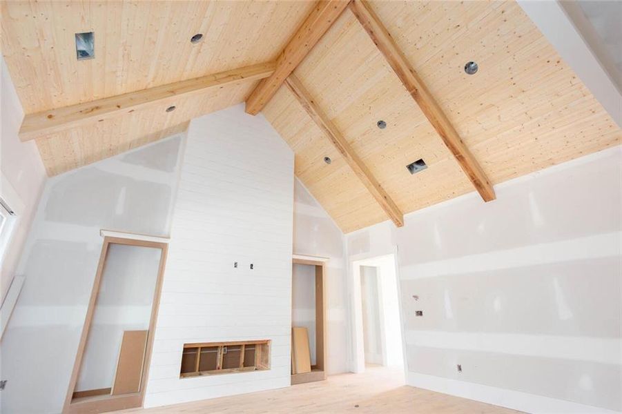 In-progress construction of a new home in , Powder Springs, GA (Image 21).