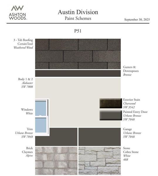 Sample of building materials used in homes in The Trails at Carmel, Pflugerville (Image 4). Sample of building materials used in homes in The Trails at Carmel, Pflugerville (Image 4).