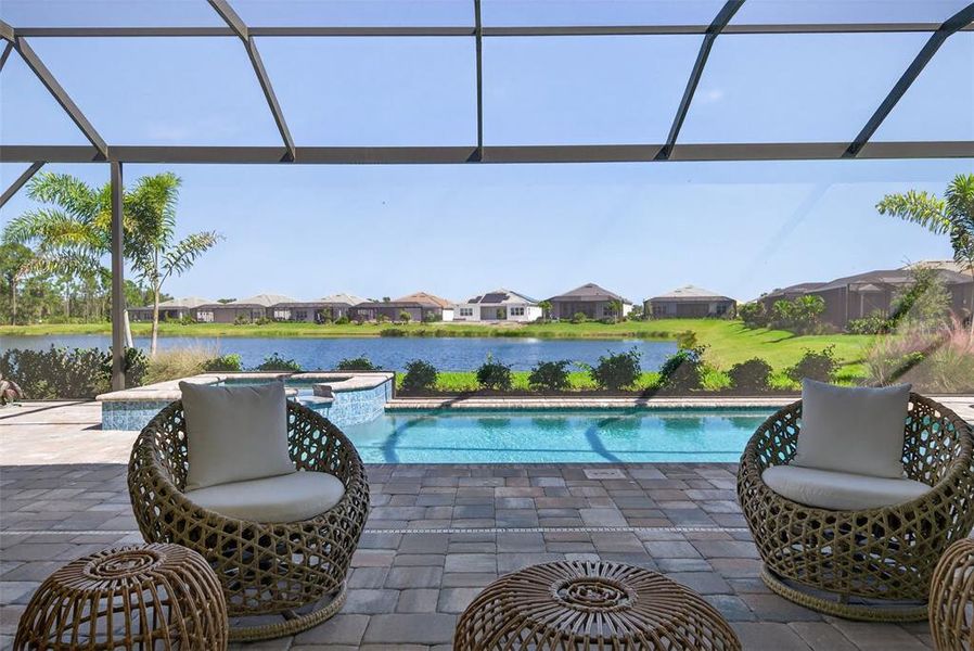 Exterior details and patio area of a home in , Englewood (Image 30). Exterior details and patio area of a home in , Englewood (Image 30).