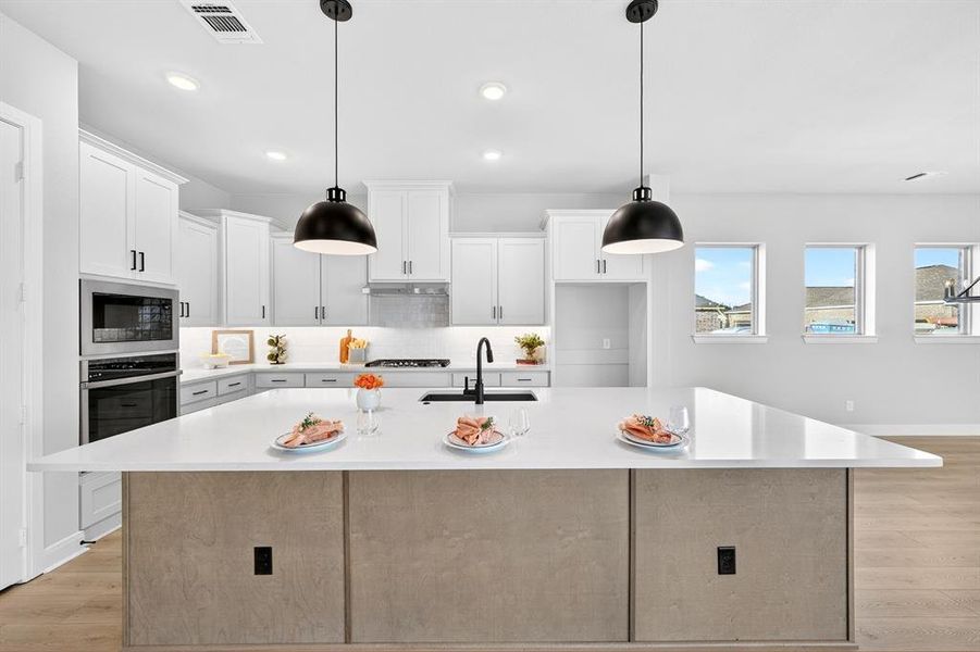 Furnished interior view inside a new home in Elements at Viridian - Signature Series, Arlington (Image 15).