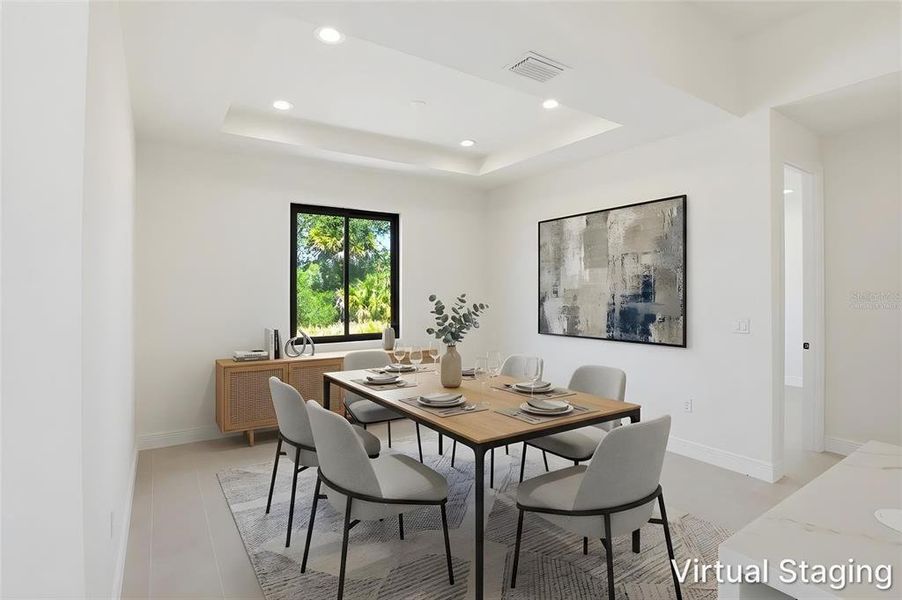 Furnished interior view inside a new home in , North Port (Image 17).