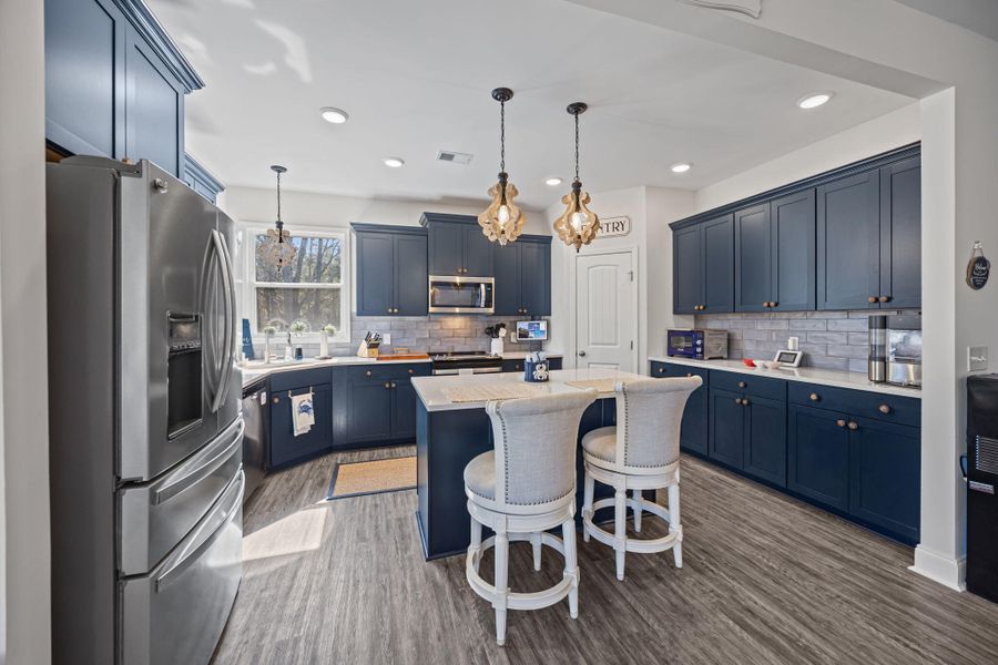 Furnished interior view inside a new home in , Meggett (Image 16).