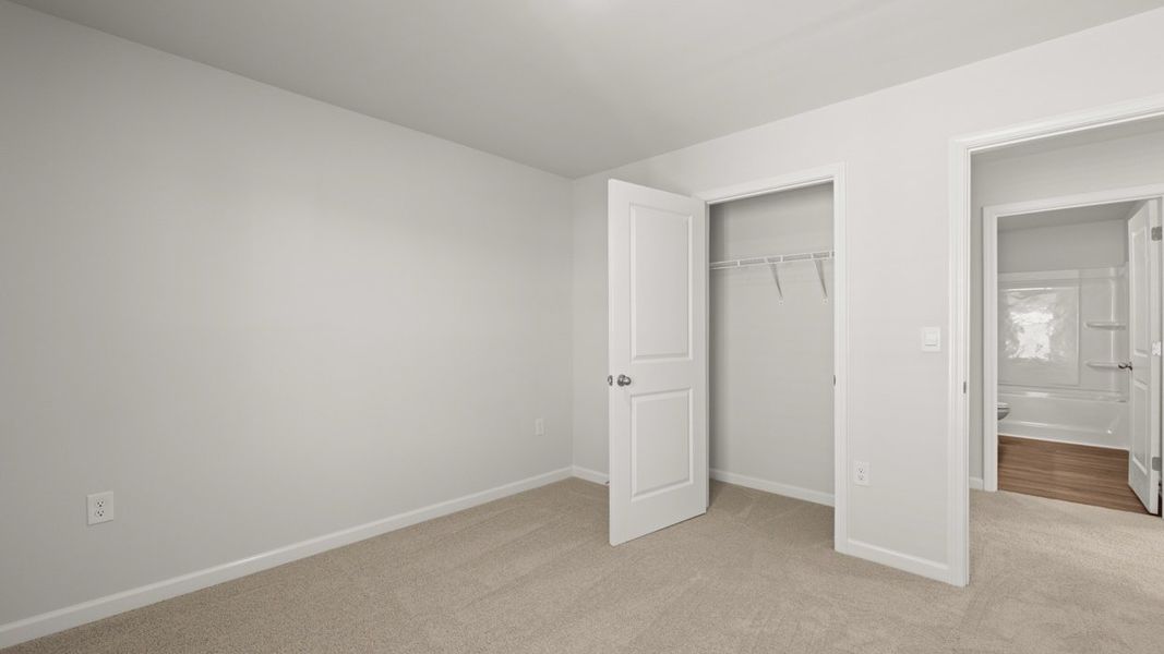Spacious, unfurnished interior of a new home in The Islands, Beech Island (Image 36). Spacious, unfurnished interior of a new home in The Islands, Beech Island (Image 36).