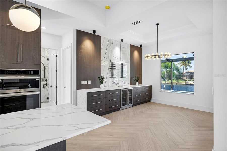 Furnished interior view inside a new home in , Cape Coral (Image 5). Furnished interior view inside a new home in , Cape Coral (Image 5).