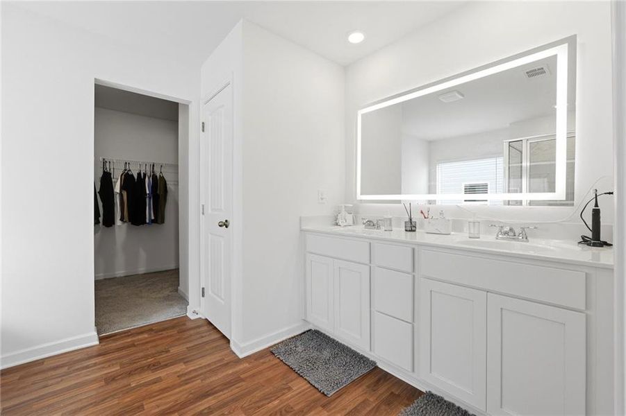 Furnished interior view inside a new home in , Canton (Image 7).