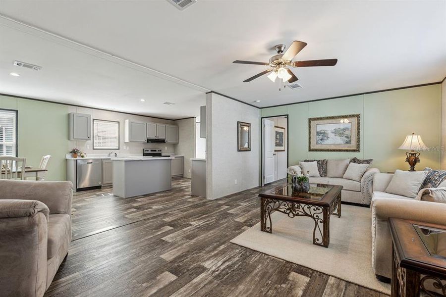 Furnished interior view inside a new home in , Brooksville (Image 12).