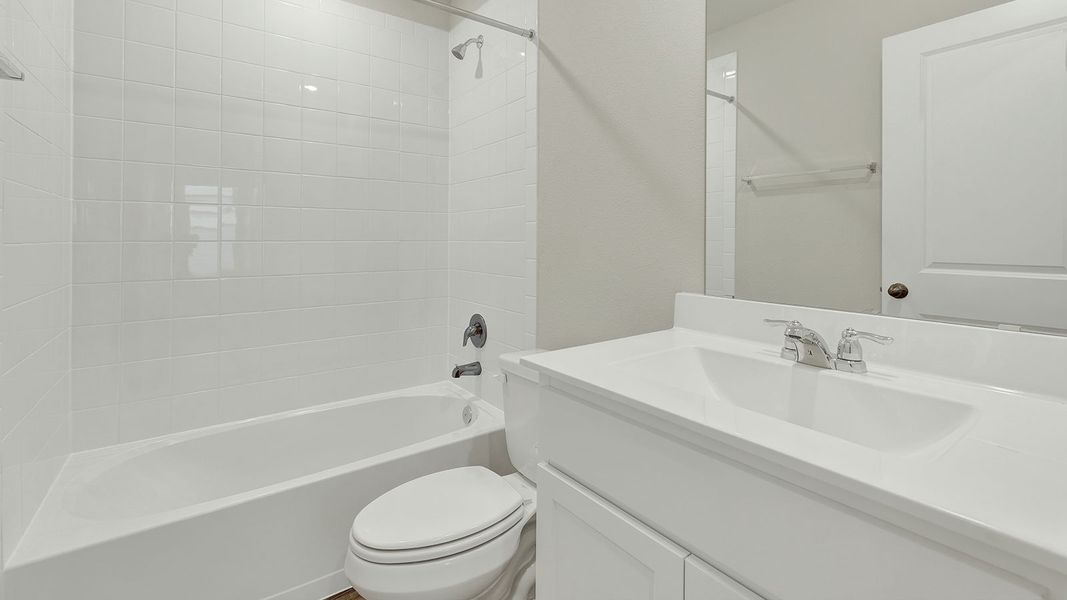 Furnished interior view inside a new home in Sunset Oaks, Maxwell (Image 9).