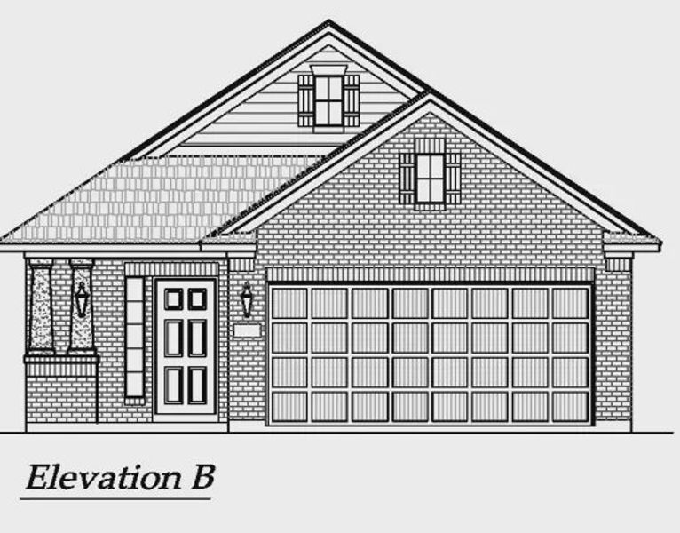Representative rendering of the exterior for the Charleston by Chesmar Homes (Image 14).