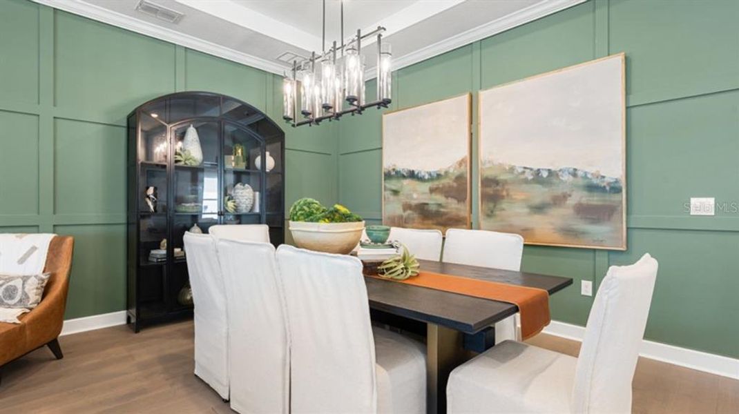 Furnished interior view inside a new home in Skye Ranch Community Group Page, Sarasota (Image 8).