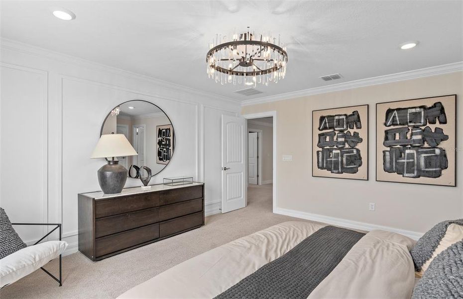 Furnished interior view inside a new home in Winter Grove, Winter Garden (Image 24).