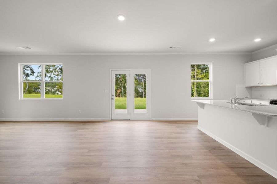 Spacious, unfurnished interior of a new home in Braselton Village, Braselton (Image 13). Spacious, unfurnished interior of a new home in Braselton Village, Braselton (Image 13).
