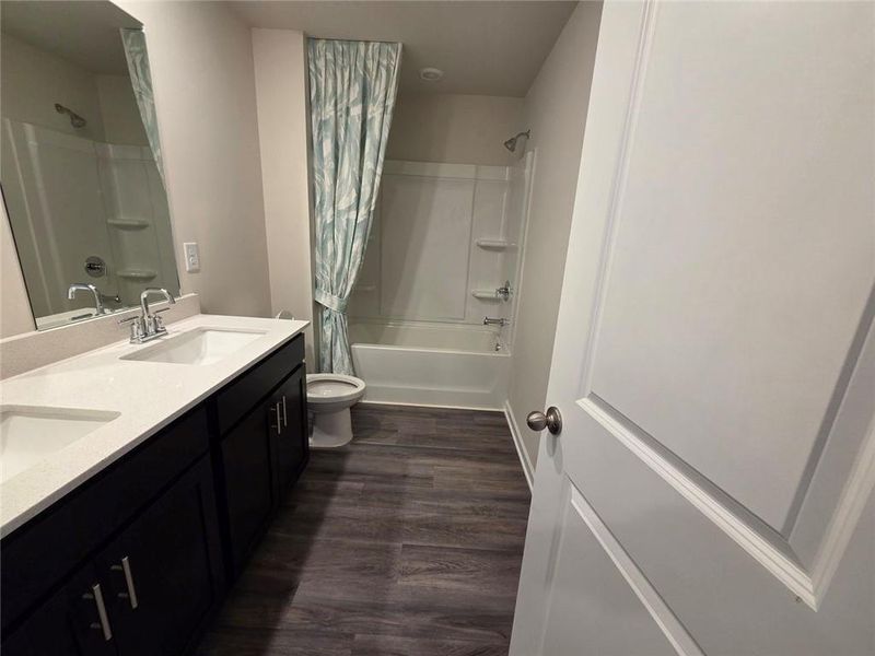 Furnished interior view inside a new home in , Dawsonville (Image 7).