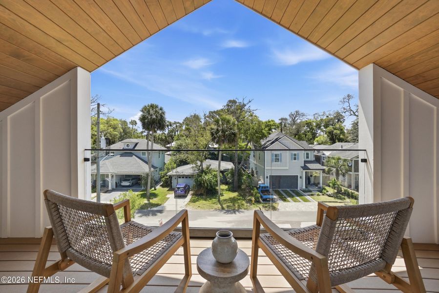 Exterior details and patio area of a home in , Atlantic Beach (Image 32).