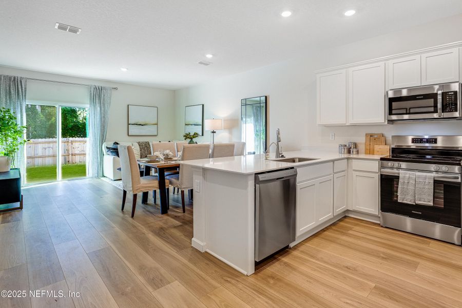 Furnished interior view inside a new home in , Jacksonville (Image 7).