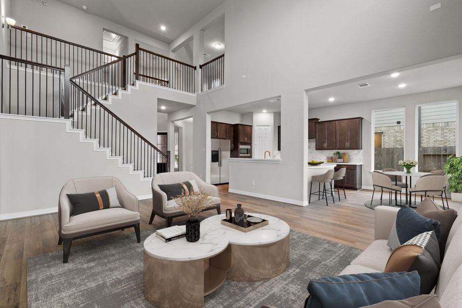 This home boasts a spacious open concept layout that combines the best of modern design and comfort for everyday living.