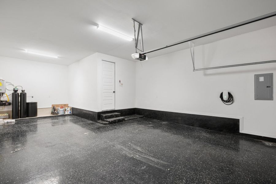 Storage galore both inside and in the oversized 3-car garage with tandem parking plus there's a water softener with carbon backwash filter. Storage galore both inside and in the oversized 3-car garage with tandem parking plus there's a water softener with carbon backwash filter.