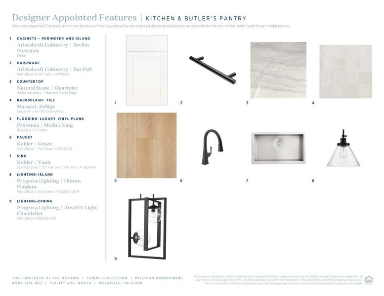 Sample of building materials used in homes in The Nations, Nashville (Image 8). Sample of building materials used in homes in The Nations, Nashville (Image 8).