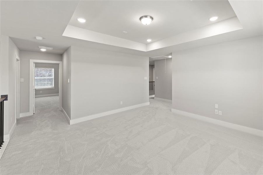 Spacious, unfurnished interior of a new home in Villages of Creekwood, Frisco (Image 14). Spacious, unfurnished interior of a new home in Villages of Creekwood, Frisco (Image 14).