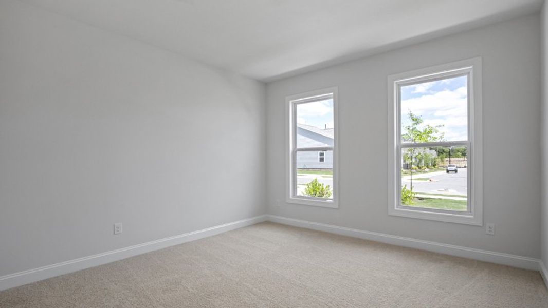 Representative unfurnished interior of a home built from the Lucas by D.R. Horton in The Manors at Haywood Glen, Knightdale (Image 18).
