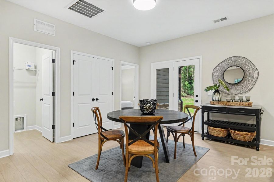 Furnished interior view inside a new home in , Monroe (Image 8).