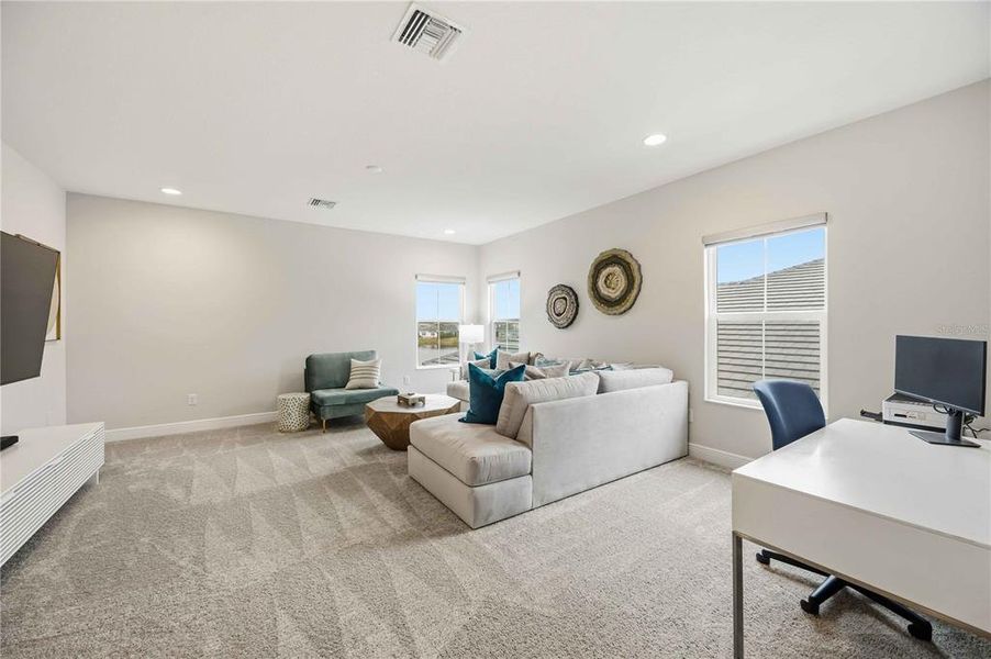 Furnished interior view inside a new home in , Lakewood Ranch (Image 56). Furnished interior view inside a new home in , Lakewood Ranch (Image 56).