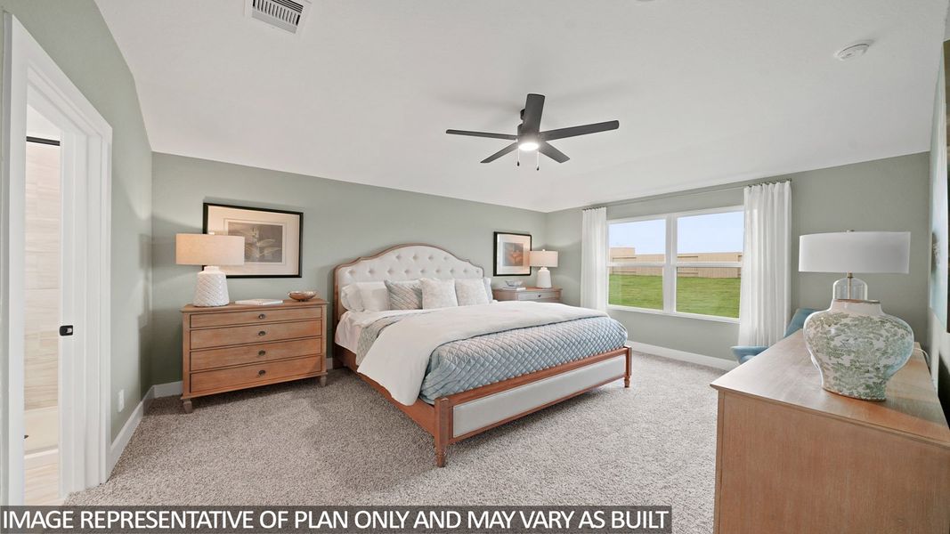 Furnished interior view inside a new home in Sunterra Lakes, Brookshire (Image 15).