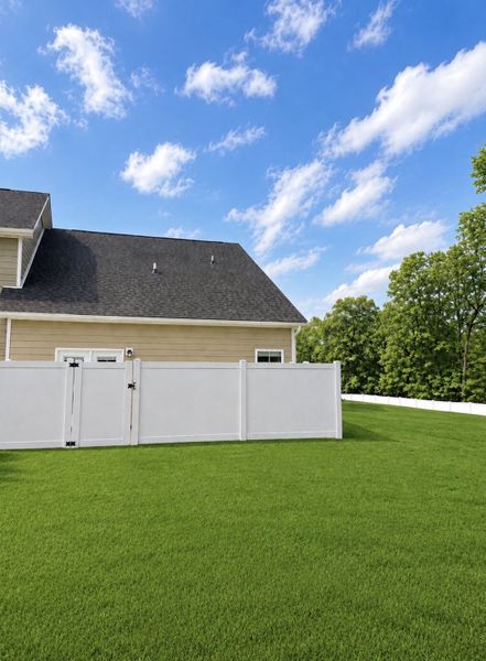 Exterior details and patio area of a home in Legacy Fields, Pleasant View (Image 4).