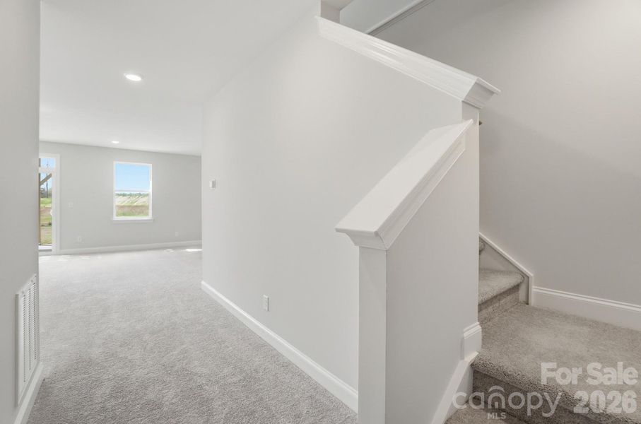 Spacious, unfurnished interior of a new home in The Meadows at Laurelbrook, Sherrills Ford (Image 42).