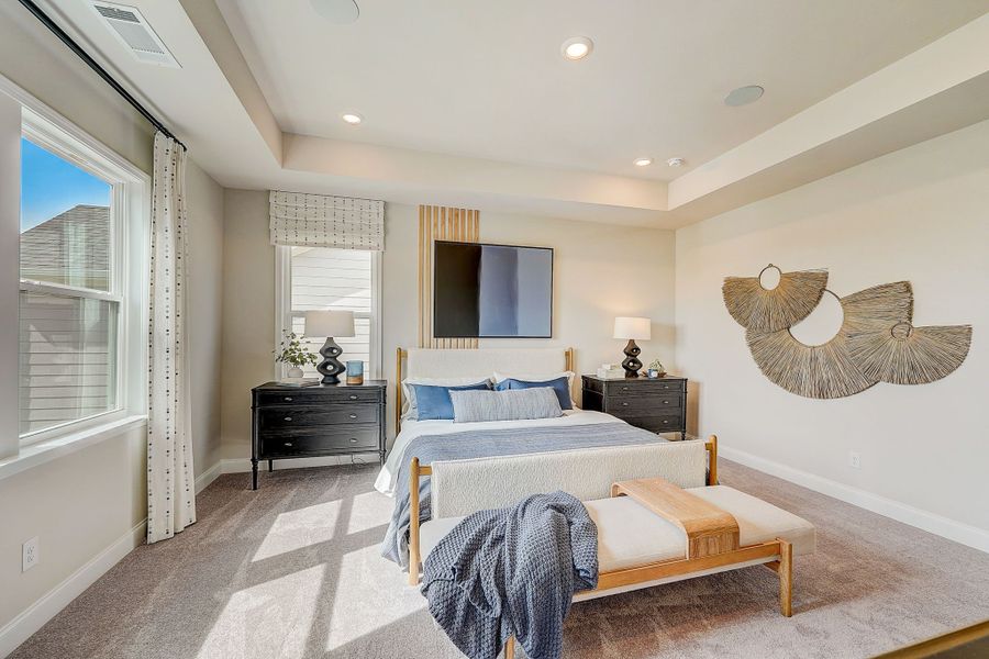 Furnished interior view inside a new home in Nichols Farm, Dacula (Image 25).
