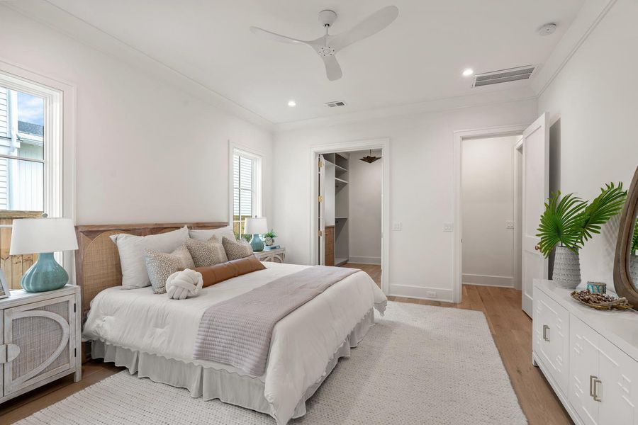 Furnished interior view inside a new home in , Mount Pleasant (Image 34).