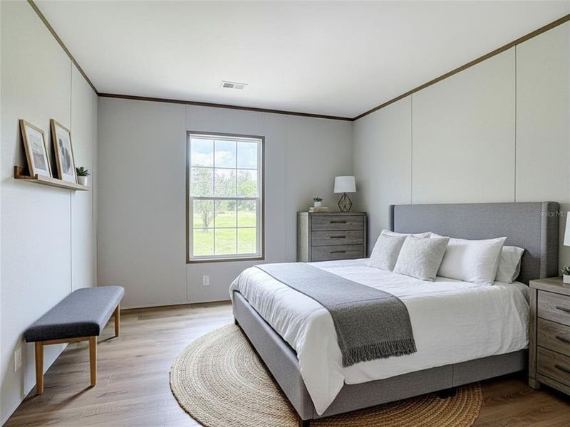 Furnished interior view inside a new home in , Deland (Image 4).