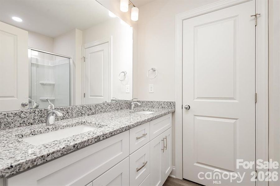Furnished interior view inside a new home in , Statesville (Image 7).