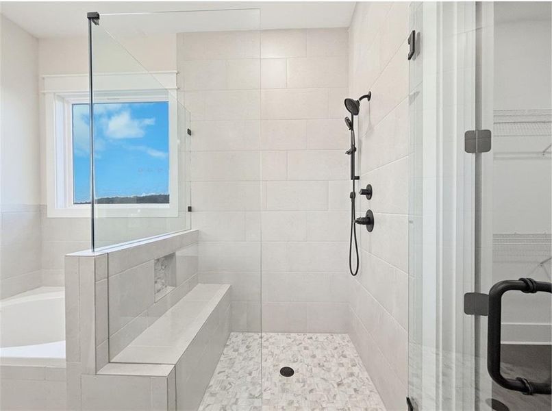 Furnished interior view inside a new home in , Rydal (Image 37).