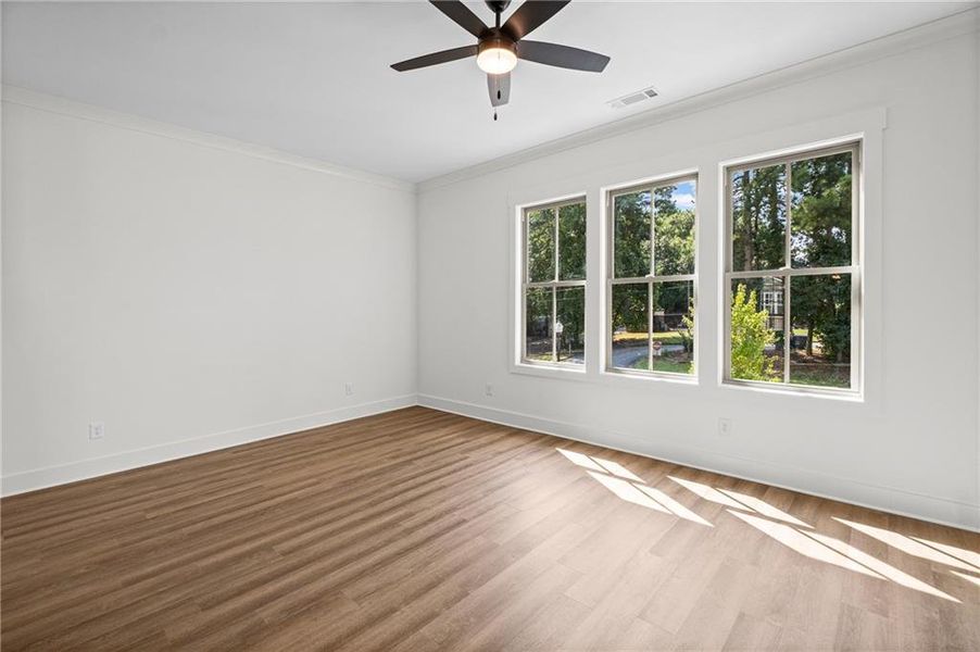 Spacious, unfurnished interior of a new home in Devin's Shire, Kennesaw (Image 26).