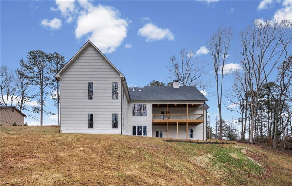 Exterior details and patio area of a home in , Canton (Image 3).