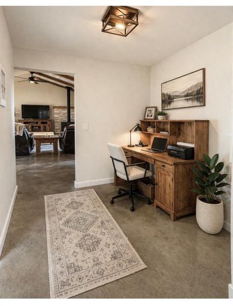 Furnished interior view inside a new home in , Seymour (Image 12).