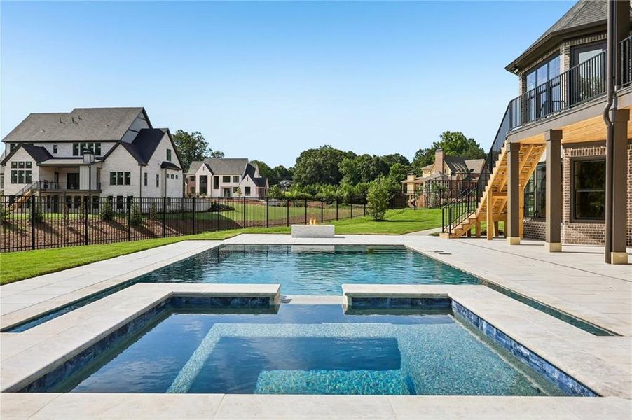 Exterior details and patio area of a home in , Buford (Image 34).