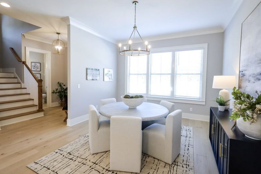 Furnished interior view inside a new home in Faith View, Ooltewah (Image 53).