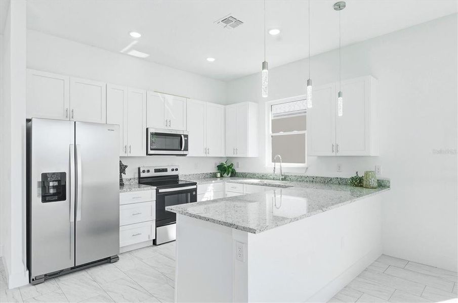 Furnished interior view inside a new home in , Rotonda West (Image 5). Furnished interior view inside a new home in , Rotonda West (Image 5).