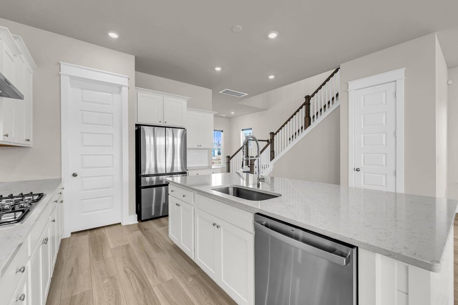 Furnished interior view inside a new home in Carnes Crossroads, Summerville (Image 7).