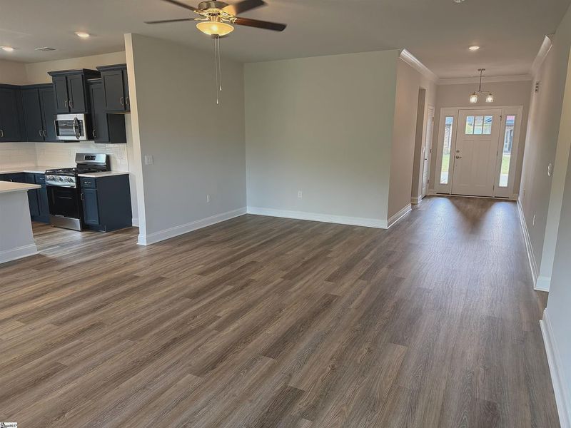 Spacious, unfurnished interior of a new home in Bracken Woods, Piedmont (Image 10). Spacious, unfurnished interior of a new home in Bracken Woods, Piedmont (Image 10).
