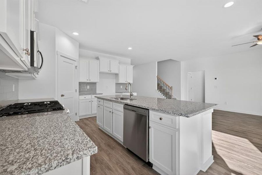 Furnished interior view inside a new home in Sutton's Landing, Statham (Image 8).