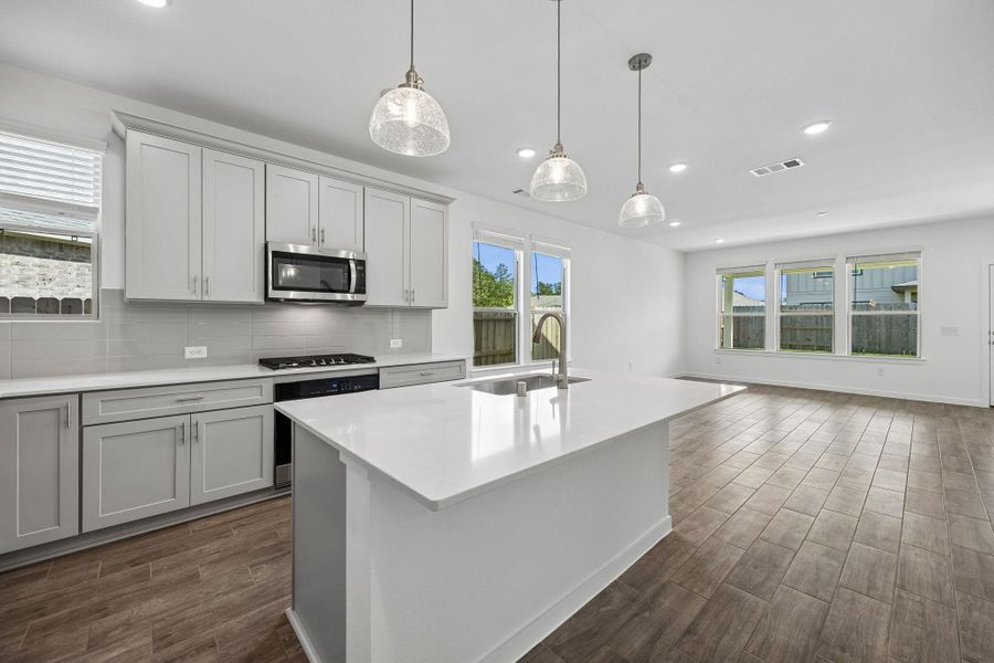 Furnished interior view inside a new home in Mavera, Conroe (Image 18).