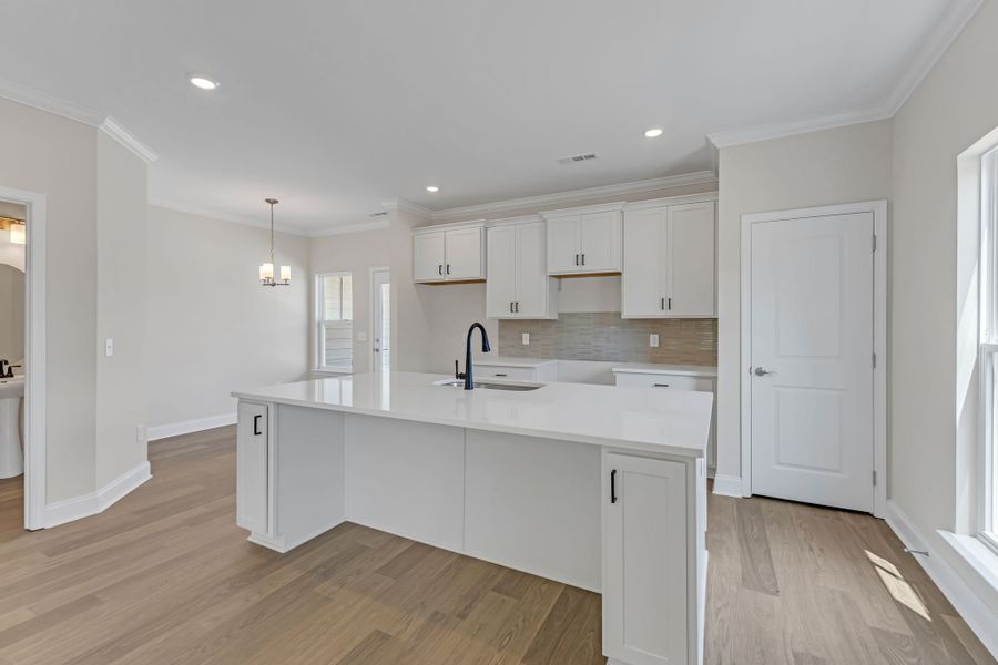 Furnished interior view inside a new home in Carothers Farms, Nolensville (Image 6).