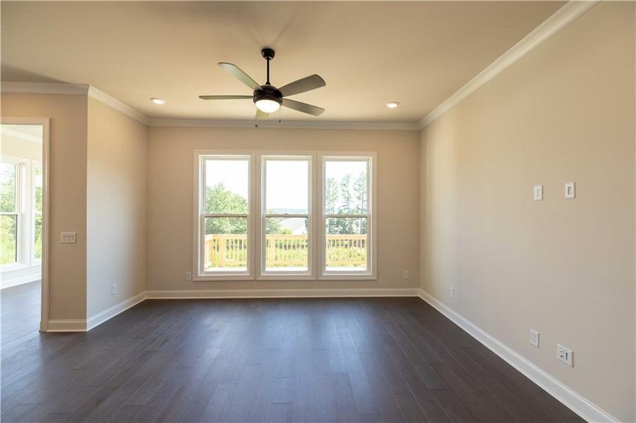 Spacious, unfurnished interior of a new home in Waterhaven, Cumming (Image 23).