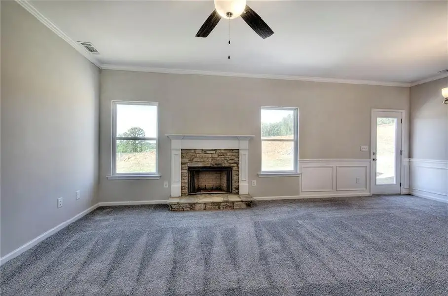 Spacious, unfurnished interior of a new home in , Cartersville (Image 15). Spacious, unfurnished interior of a new home in , Cartersville (Image 15).