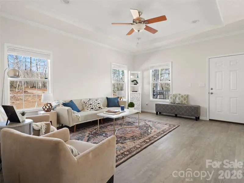 Furnished interior view inside a new home in , Hendersonville (Image 5).