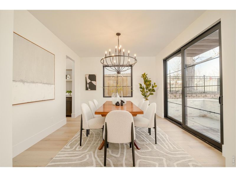Furnished interior view inside a new home in , Denver (Image 6).