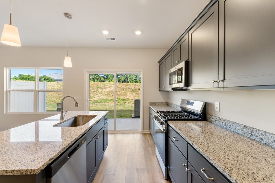 Furnished interior view inside a new home in Edwards Station, Taylors (Image 6).